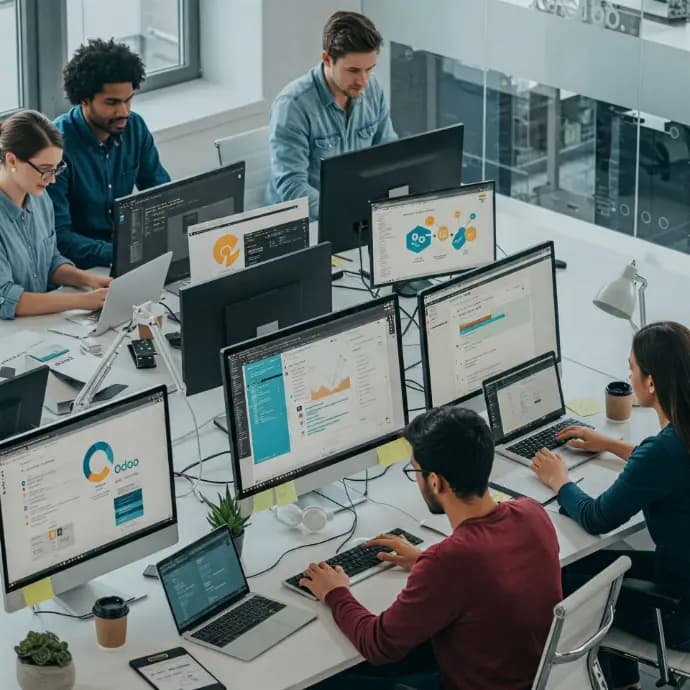 ERP-connected portals